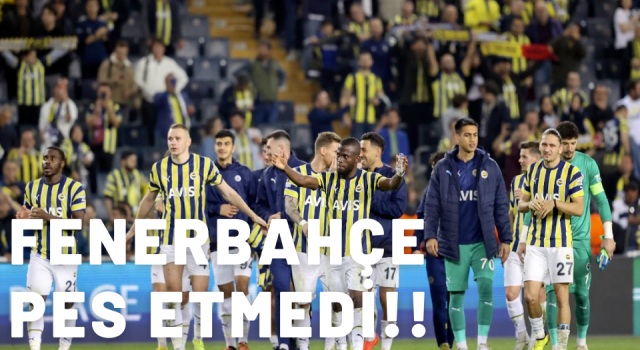 Fenerbahçe pes etmedİ!!!