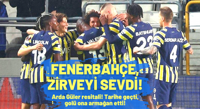 Fenerbahçe, Zirveyi Sevdi!