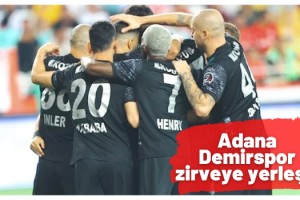 Antalyaspor’u yenen Adana Demirspor zirveye yerleşti: 0-3