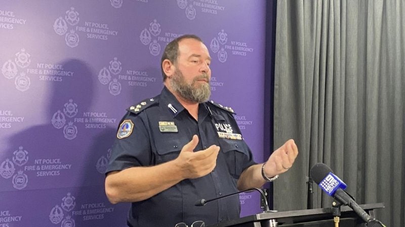 NT Police Commander Danny Bacon