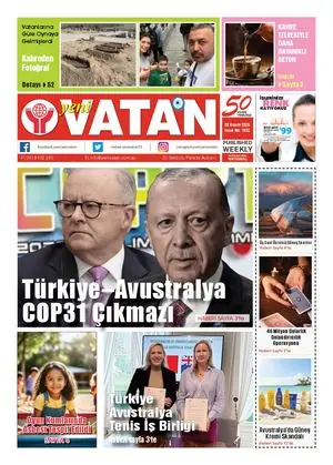 Yeni Vatan – 20 Kasım 2025 – Sayı 1932
