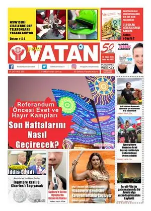Yeni Vatan – 12 Ekim 2023 – Sayı 1924