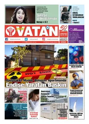 Yeni Vatan – 24 Ağustos 2023 – Sayı 1920