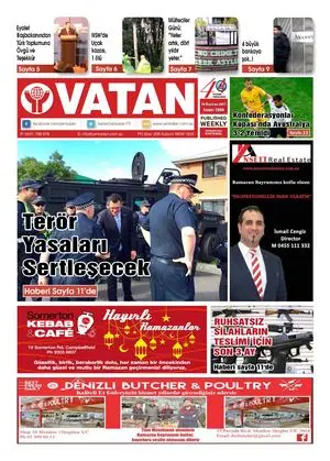 Yeni Vatan – 19 Haziran 2017 – Sayı 1894