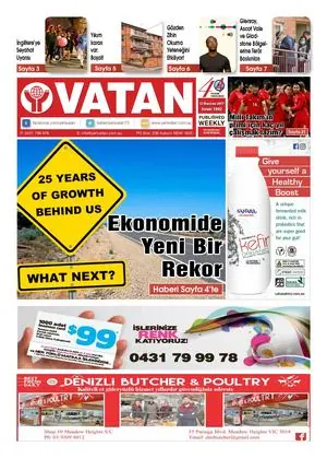 Yeni Vatan – 12 Haziran 2017 – Sayı 1893