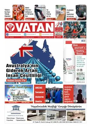Yeni Vatan – 1 Mayıs 2017 – Sayı 1890