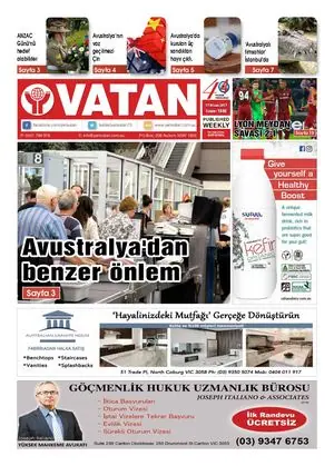 Yeni Vatan – 17 Nisan 2017 – Sayı 1888