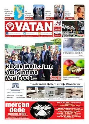 Yeni Vatan – 27 Şubat 2017 – Sayı 1884