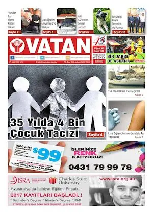Yeni Vatan – 13 Şubat 2017 – Sayı 1883
