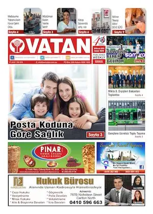 Yeni Vatan – 28 Kasım 2016 – Sayı 1878
