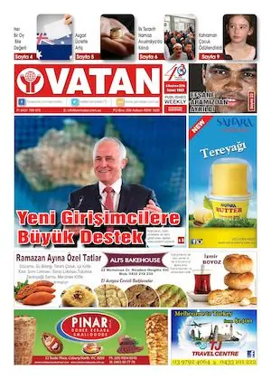 Yeni Vatan – 6 Haziran 2016 – Sayı 1853