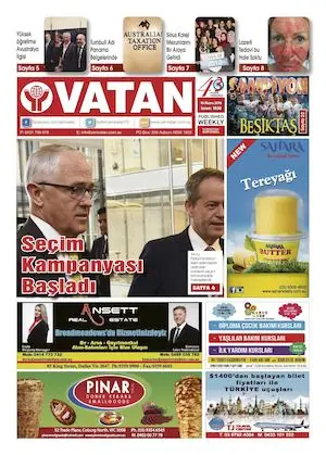 Yeni Vatan – 16 Mayıs 2016 – Sayı 1850