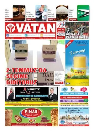 Yeni Vatan – 9 Mayıs 2016 – Sayı 1849