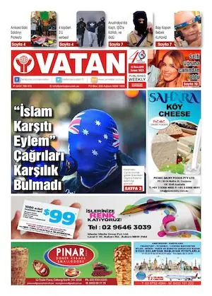 Yeni Vatan – 12 Ekim 2015 – Sayı 1821