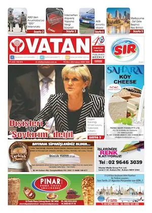 Yeni Vatan – 24 Ağustos 2015 – Sayı 1814