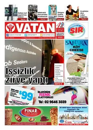 Yeni Vatan – 10 Ağustos 2015 – Sayı 1812