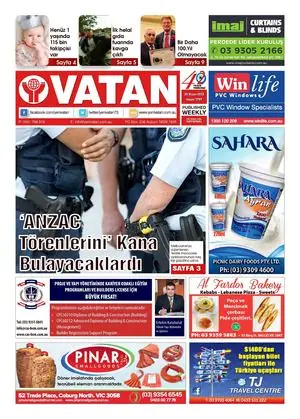 Yeni Vatan – 20 Nisan 2015 – Sayı 1797