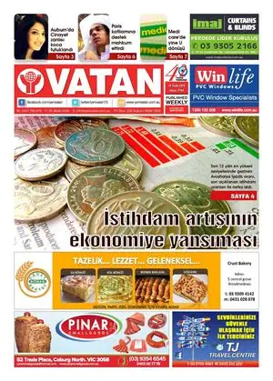 Yeni Vatan – 19 Ocak 2015 – Sayı 1784