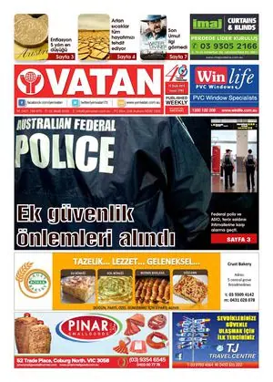 Yeni Vatan – 12 Ocak 2015 – Sayı 1783