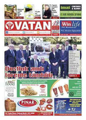 Yeni Vatan – 10 Kasım 2014 – Sayı 1775