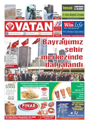 Yeni Vatan – 3 Kasım 2014 – Sayı 1774