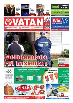 Yeni Vatan – 29 Eylül 2014 – Sayı 1769