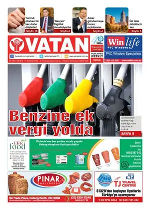 Yeni Vatan – 18 Ağustos 2014 – Sayı 1763