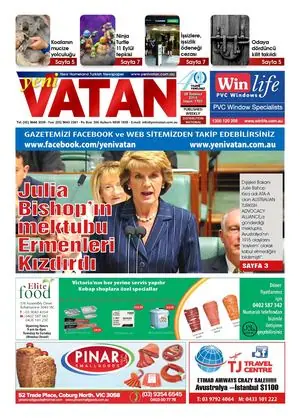 Yeni Vatan – 28 Temmuz 2014 – Sayı 1760