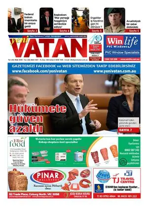 Yeni Vatan – 7 Temmuz 2014 – Sayı 1757