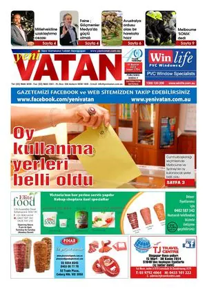 Yeni Vatan – 16 Haziran 2014 – Sayı 1754