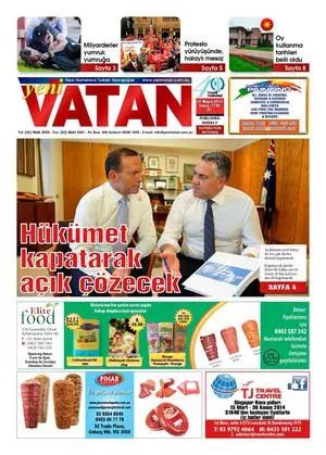 Yeni Vatan – 12 Mayıs 2014 – Sayı 1749