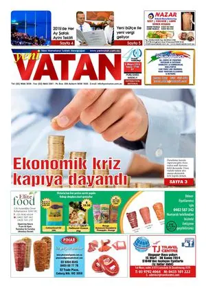 Yeni Vatan – 5 Mayıs 2014 – Sayı 1748