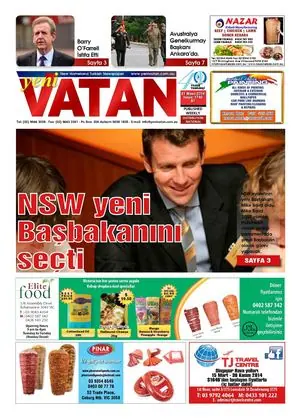 Yeni Vatan – 21 Nisan 2014 – Sayı 1746