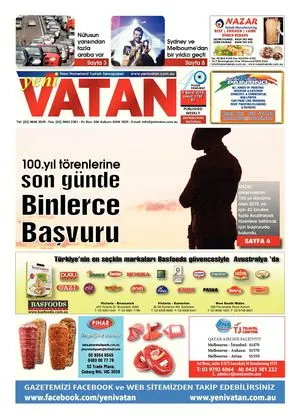 Yeni Vatan – 6 Şubat 2014 – Sayı 1736