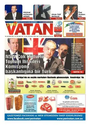 Yeni Vatan – 23 Ocak 2014 – Sayı 1734