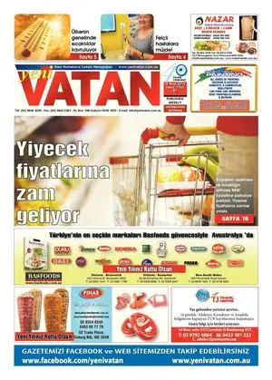 Yeni Vatan – 16 Ocak 2014 – Sayı 1733