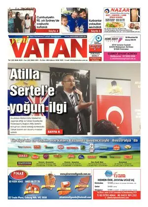 Yeni Vatan – 30 Ekim 2013 – Sayı 1724