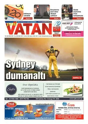 Yeni Vatan – 17 Ekim 2013 – Sayı 1723