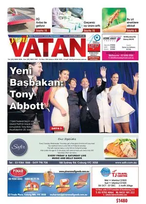 Yeni Vatan – 12 Eylül 2013 – Sayı 1717