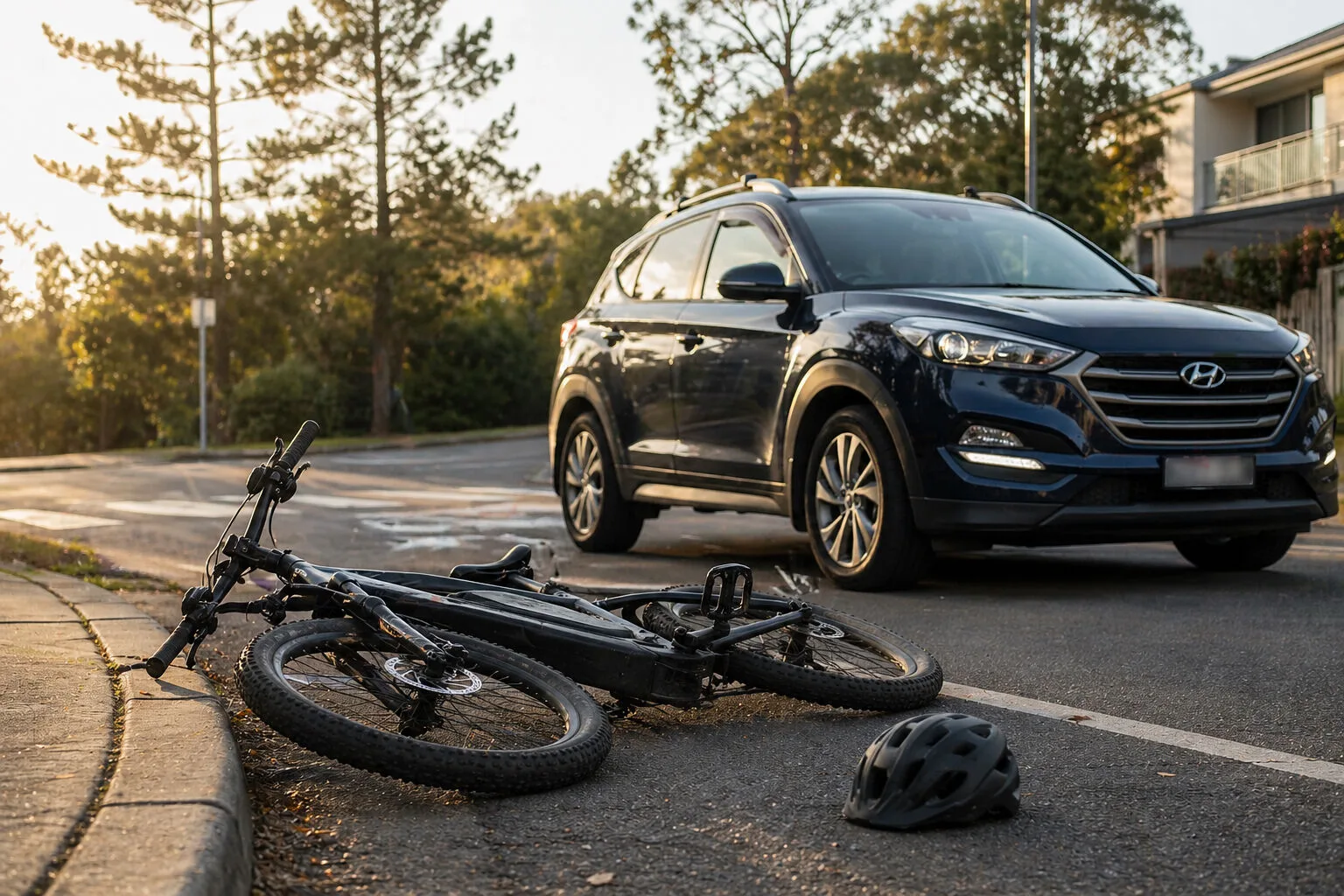 Northern Beaches bölgesinde e-bisiklet kazasını temsil eden haber görseli