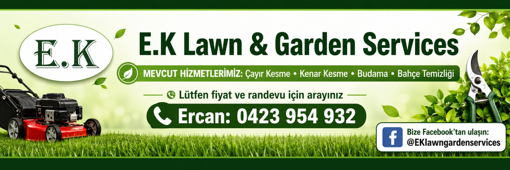 EK lawn garden services