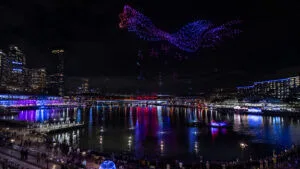 Vivid drone gösterileri iptal edildi konulu temsili editoryal görsel