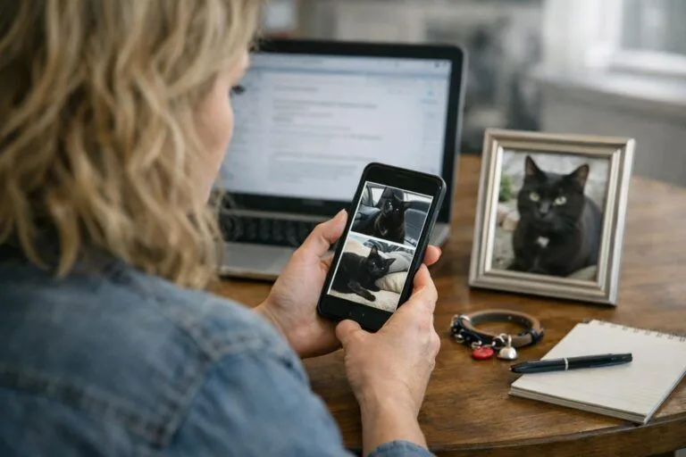 Kayıp kedi için para istediler haberini anlatan temsili editoryal görsel