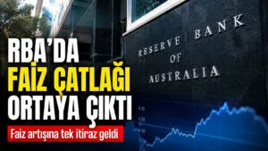 RBA’da faiz çatlağı ortaya çıktı konulu temsili editoryal görsel