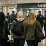 Suriye kampından dönen üç kadın Avustralya’da gözaltına alındı haberini anlatan temsili editoryal görsel