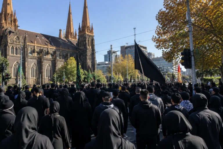Melbourne’deki Aşura yürüyüşü için dini özgürlük vurgusu konulu temsili editoryal görsel