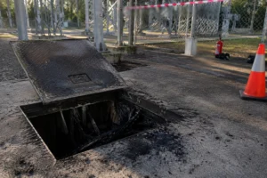 Trafo yangını 13 bin evi elektriksiz bıraktı konulu temsili editoryal görsel