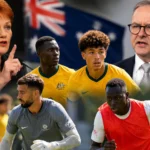 Hanson’a çok kültürlü Socceroos yanıtı konulu temsili editoryal görsel