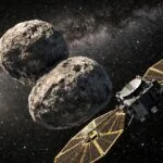 Titreyen asteroid yakından görüntülendi konulu temsili editoryal görsel