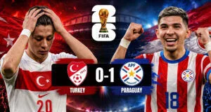 Türkiye’ye erken gol yetti: Paraguay 1-0 kazandı konulu temsili editoryal görsel